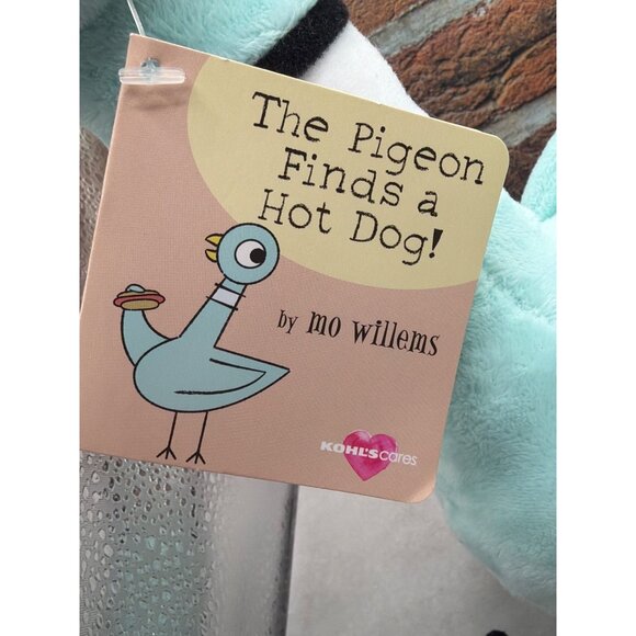 Mo Willems The Pigeon Finds A Hot Dog Plush By Kohls Cares 12 Inch - Picture 4 of 4